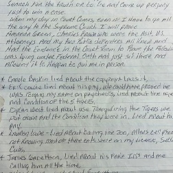 Joe Exotic Letter I Gotta Know