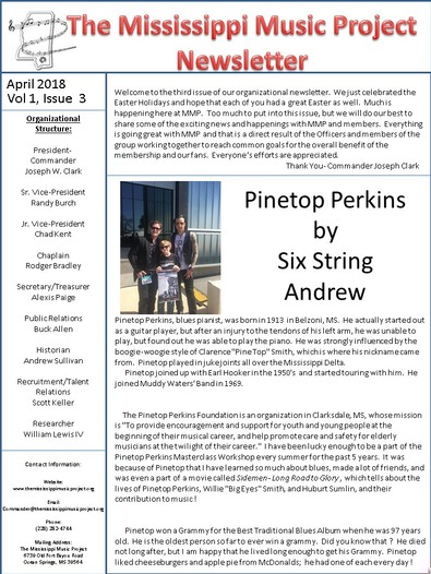 MMP Newsletter Issue 3