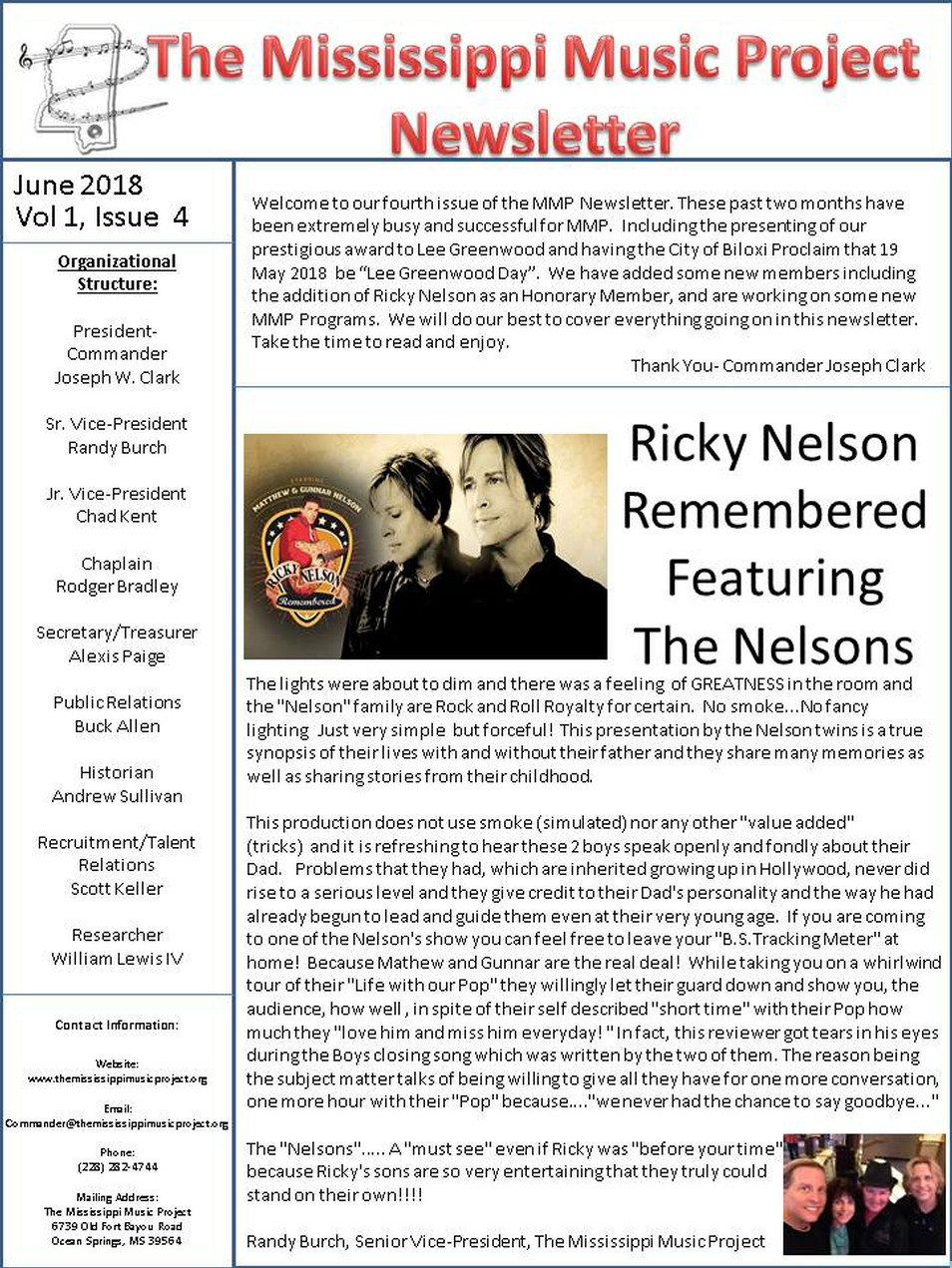 MMP Newsletter Issue 4