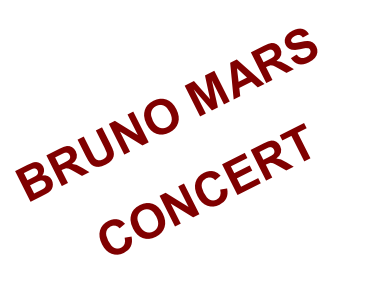 BRUNO MARS CONCERT